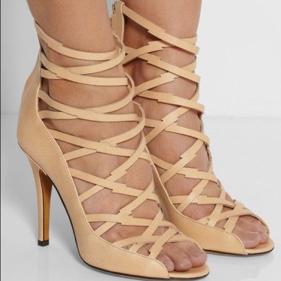 Isabel Marant Shoes - Isabel Marant Lightening Bolt multi-strap Heels